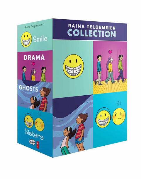 Raina Telgemeier 4Book Boxed Set
