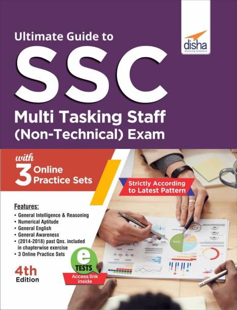 Ultimate Guide to SSC Multi Tasking Staff (Non-Technical) Exam with 3 Online Practice Sets 4th Edition