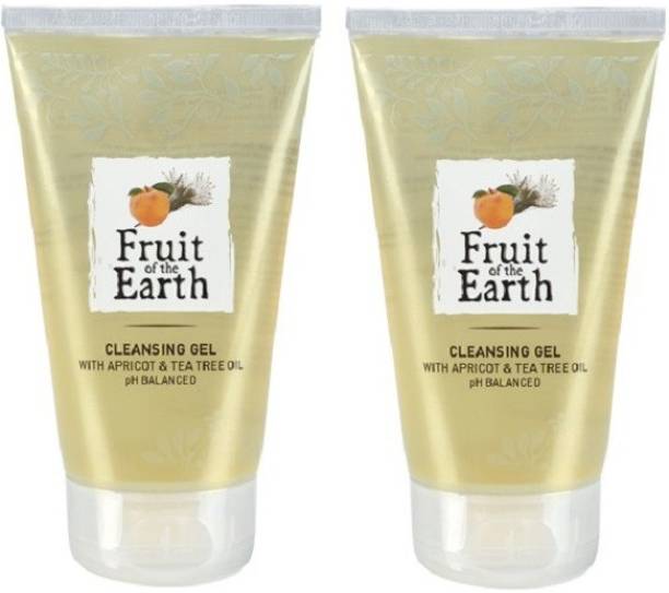 Fruit of the earth Cleansing Gel with Apricot & Tea Tree Oil Face Wash
