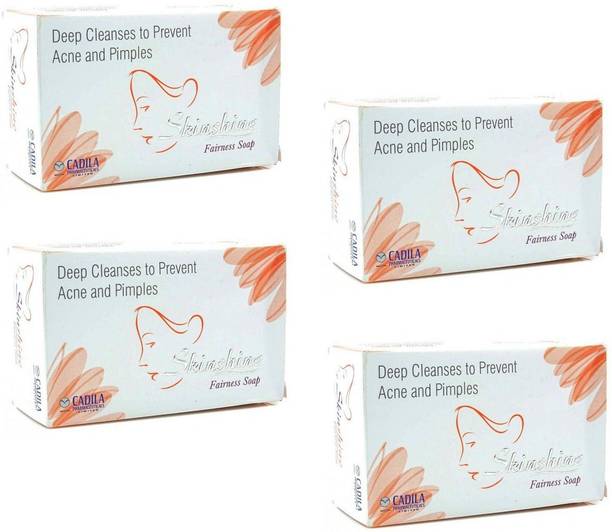 CADILA PHARAMCEUTICALS Skin Shine Soap ( 4 Pc x 75 gm )
