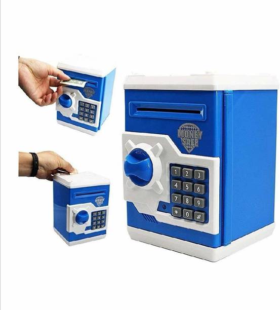 SALEOFF Money Safe Kids Code Lock ATM Electronic Piggy Savings Bank-580 Coin Bank