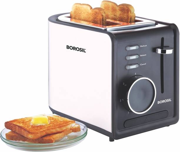 BOROSIL by BOROSIL KRISPY POP-UP TOASTER SS 850 W Pop Up Toaster