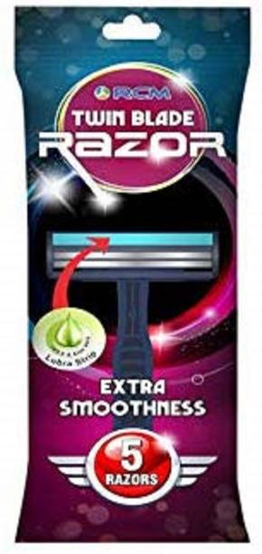 RCM Extra Smooth Twin Blade Razor, Men