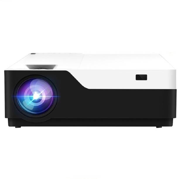 AUN M18 Full HD Projector 5500 Lumens projector full hd 4k support for Multimedia Home Theater Support AC3 Basic Projector for TV Stick, laptop, HDMI, USB, AV, OTT 5500 lm LED Corded Portable Projector