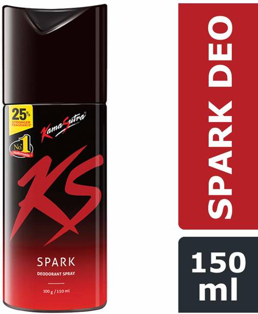 Kamasutra SPARK 150ML Deodorant Spray  -  For Men & Women