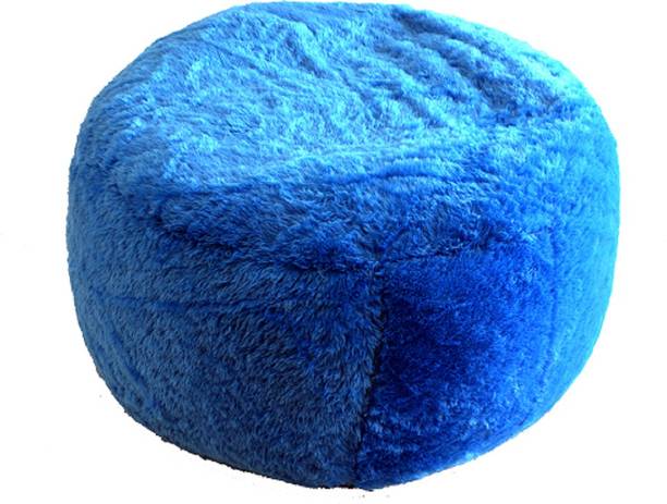 mollismoons XXXL Pouffe Bean Bag Cover  (Without Beans)