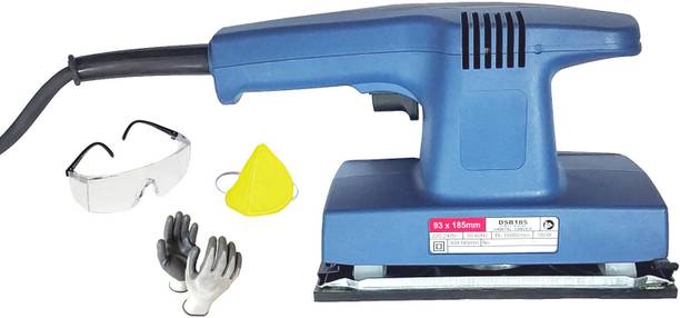 ISC Electric 180w Sander Square Sanding Grinding Machine For Wood Wall Polisher Sander DSB 185 7.2 inch Random Orbital Sander