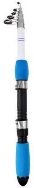 ZIGLY Portable Fiber Reinforce Telescopic Fishing Pole Rod2511 Multicolor Fishing Rod