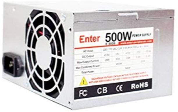 Enter Computer Power Supply 500 Watts PSU