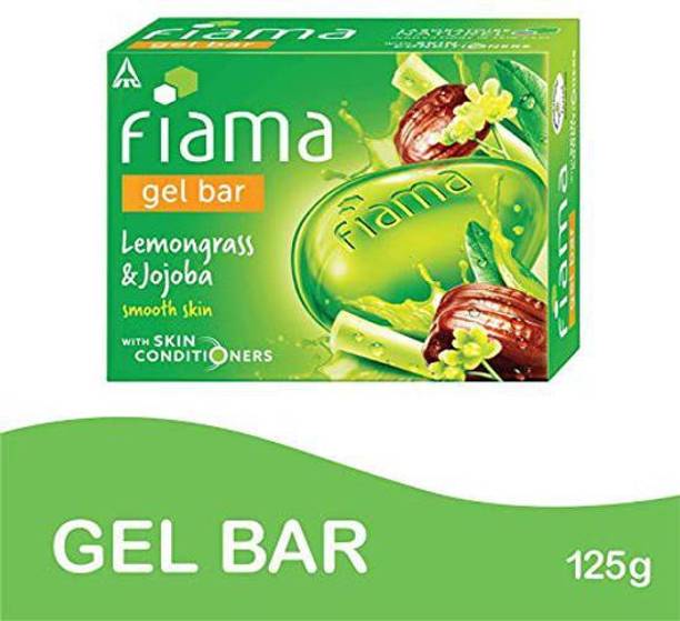 FIAMA Gel Bar Lemongrass And Jojoba Smooth Skin 125g 125 g