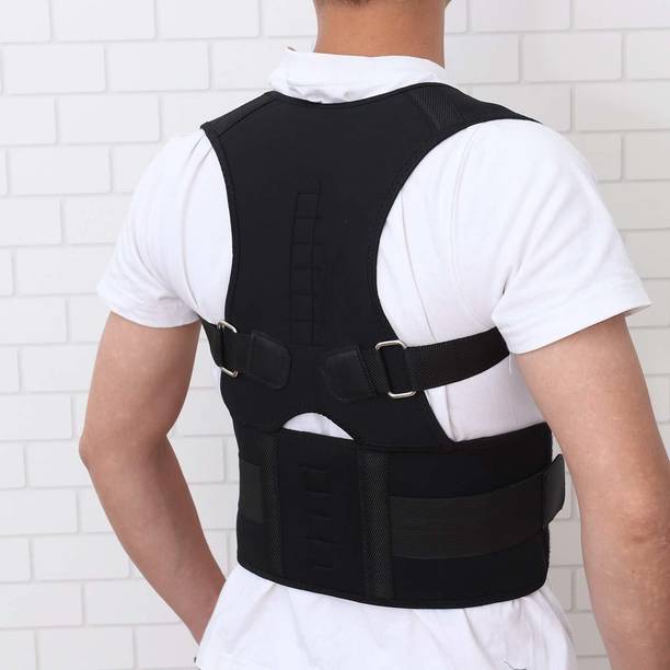 Toxen Magnetic Posture Corrector Back Pain, Shoulder & Back Support Belt Posture Corrector
