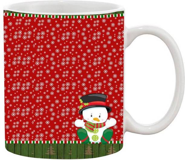 Flipkart SmartBuy Christmas Gift Little Snowman Ceramic Coffee Mug