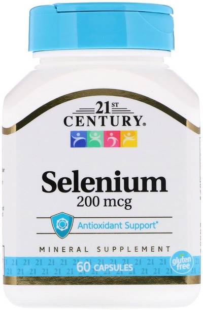 21st Century Selenium, 200 mcg, 60 Capsules