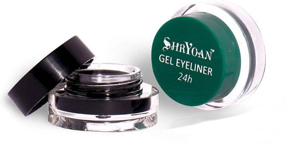 Shryoan 24 Hr Gel Eye-Liner | Long Lasting, Smudge Proof, Waterproof & For long Wearing 4 g