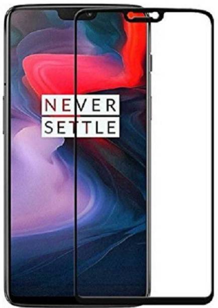 VYOMA Edge To Edge Tempered Glass for OnePlus 6