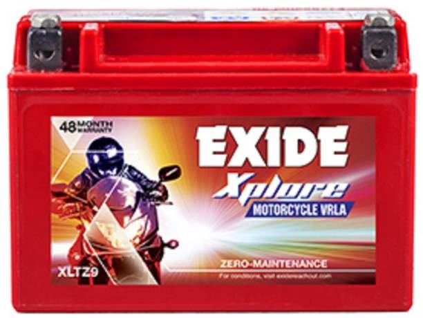 EXIDE XLTZ9 9 Ah Battery for Bike