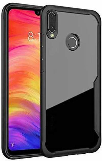 MOBILOVE Back Cover for Mi Redmi Note 7, Note 7 Pro, 7s | Eventual Series Anti-Scratch Shock Proof Transparent Back Case