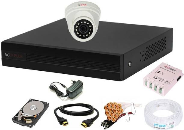 CP PLUS 4 Channal HD DVR 1080p 1Pcs,Indoor Camera 2.4 M...