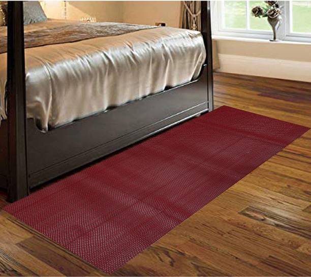 KUBER INDUSTRIES Maroon PVC Runner