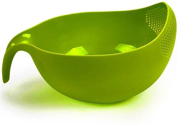 मैकराइज़ Grocery Fruit Vegetable Handle Colander कोलंडर