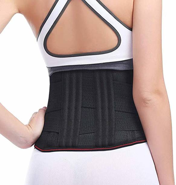 ELOVE Lumbar Support Waist belt for Back Pain Relief-Compression Belt witr Men and Women Back / Lumbar Support