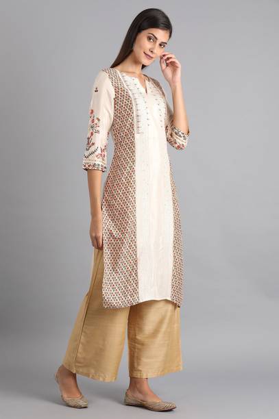 Women Regular Fit Gold Viscose Rayon Trousers