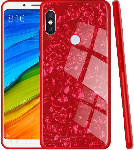 CASE CREATION Back Cover for Xiaomi Redmi Y2 Marble Case Marble Glass Case Cover Best Smart feature cases