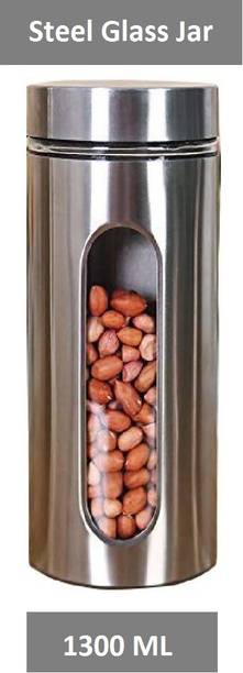 Femora Steel Grocery Container  - 1300 ml