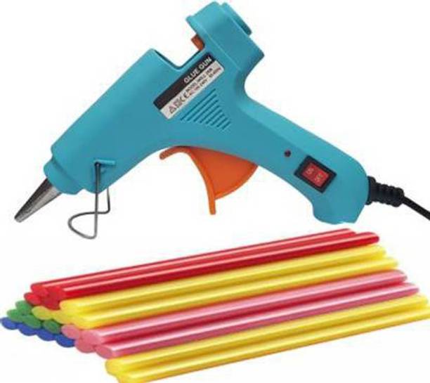gunstick turquoise 20watt 20 fluorescent sticks standard temperature corded glue gun