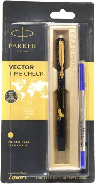 PARKER Vector Time Check Roller Ball Pen Roller Ball Pen