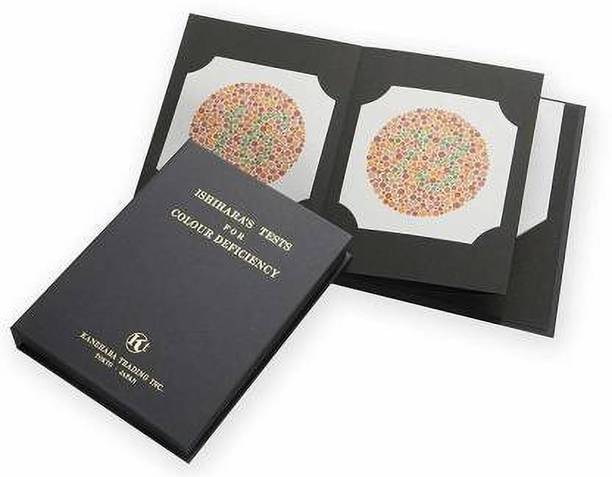 Ishihara Colour Vision Test Book For Color Deficiency 38 Plates (Latest Edition)