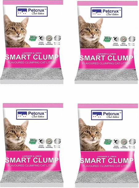 Petcrux Exclusive Scoopable Smart Cat Litter, Pet Litter Tray Refill