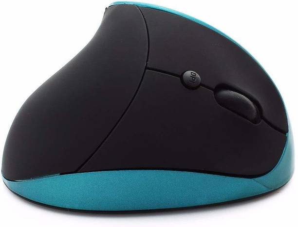 microware Vertical Mouse Wireless Ergonomic Mouse Rechargeable 2.4G USB Optical Small Vertical Mouse with Adjustable 1000/1200/1600 DPI, 6 Buttons Reduces Hand/Wrist Pain for Laptop Computer Wireless Ambidextrous Optical  Gaming Mouse