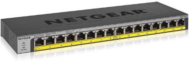 NETGEAR GS116LP Network Switch 16 Ports 100 Mbps Unmana...