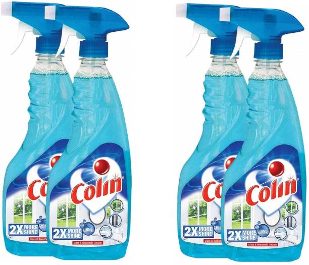 Colin Glass Cleaner Spray - 500 ml (Pack of 4)