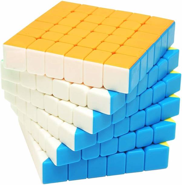 Authfort Educational Speed Cubes 2x2,3x3,4x4,5x5,6x6,7x7 set