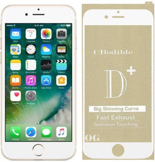 CRodible Edge To Edge Tempered Glass for Apple iPhone 8
