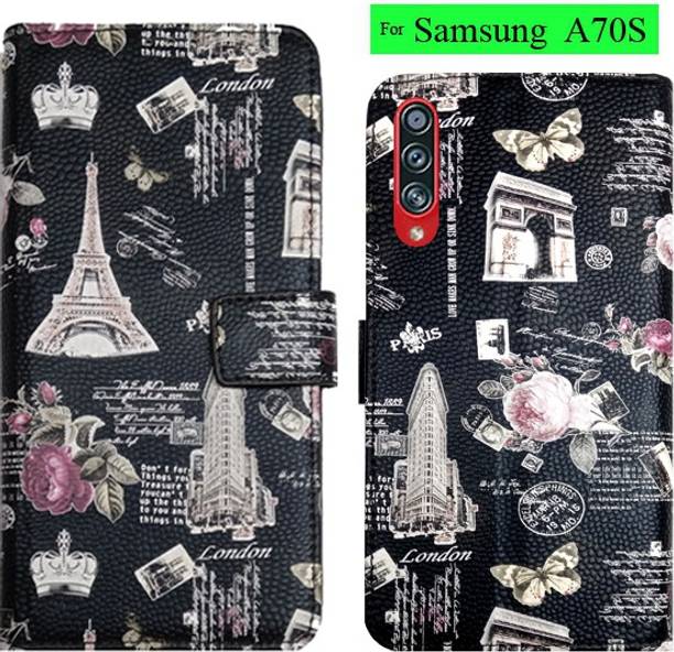 MYSHANZ Flip Cover for Samsung A70S, Samsung A70S Flip Cover