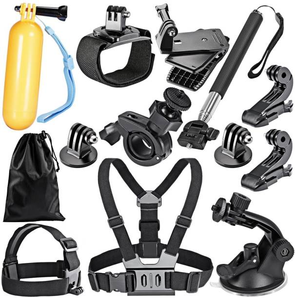 housemate 12-In-1 Gopro Accessories Kit Strap (Black) S...