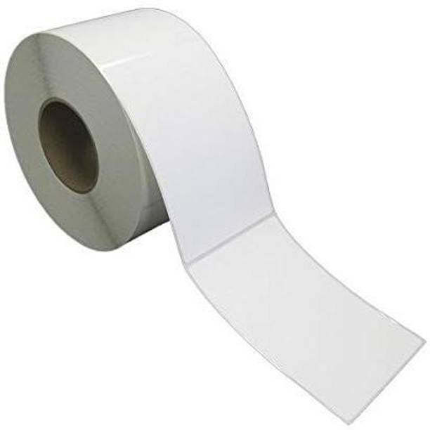 TSC 100X150 (4inchX6inch) Barcode Shipping Label Stickers 1''up Thermal Paper Label (White) 1ROLL 250 LABELS set of 1 Roll Labels In Roll, Permanent Self Adhesive Paper Label