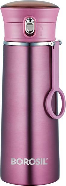 BOROSIL Travelease Vacuum Insulate,12 Hrs. Hot & 14 Hrs. Cold Flask 360 ml Flask