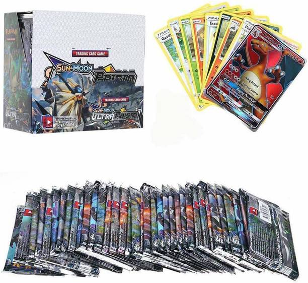 CrazyBuy Pokemon Go & Sun and Moon Booster Cards Trade Game 36 Packs