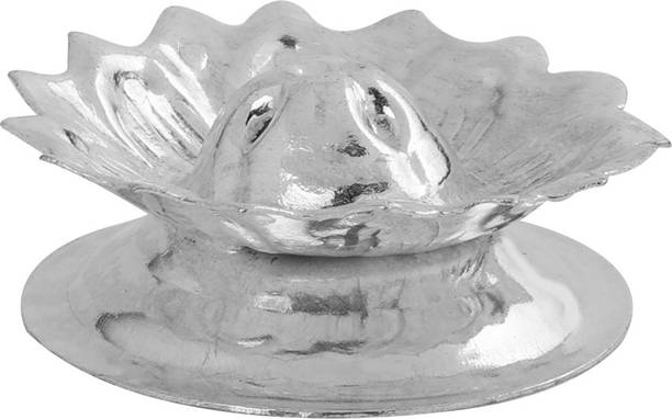 SILVER SHINE Brass Table Diya