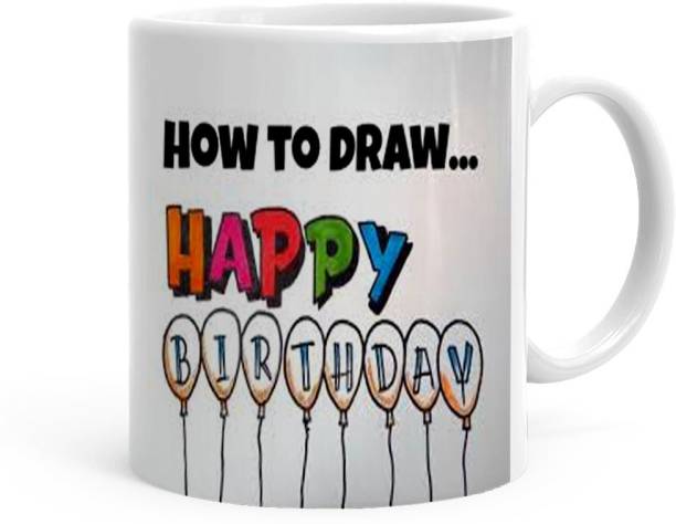 Kesri Gifts Happy Birthday Theme(kg-jan-10594P) Ceramic Coffee Mug