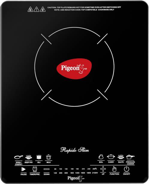 Pigeon 2100 W Induction Cooktop Touch Panel