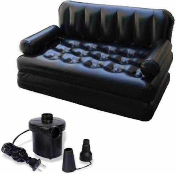 rivansh RV-sir sofa-04 PP 3 Seater Inflatable Sofa