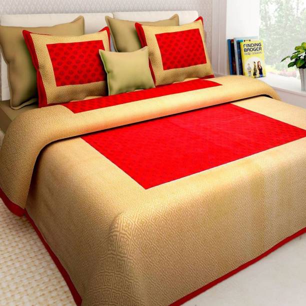 Devatwal Fashion Cotton Double Bed Cover