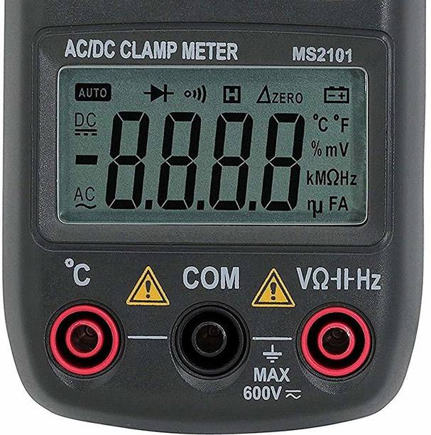 Divinext MS2101 AC DC Digital Clamp Meter AC/DC Current & Voltage with K Type Thermocouple Digital Multimeter