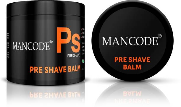 MANCODE Pre-Shave Balm,100gm, Its Helps In Skin Moisturizing, Skin Conditioning, and Razor-Burn Free Shave, Formulated with Unique Blend of Botanical Ingrediants & Essential Oils. Moisturizes & Conditions the Skin. Sulphate Free, Paraben Free