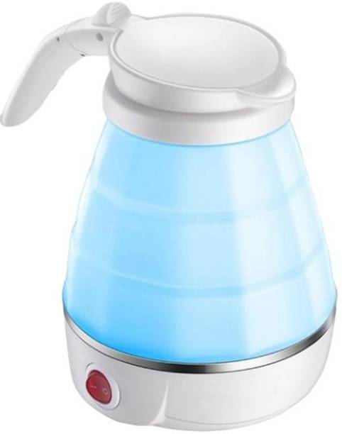 DN BROTHERS Portable Silica Gel Kettle - Travelling Electric Kettle(Multicolor) Beverage Maker